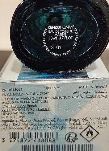 Kenzo Kenzo Homme Marine 