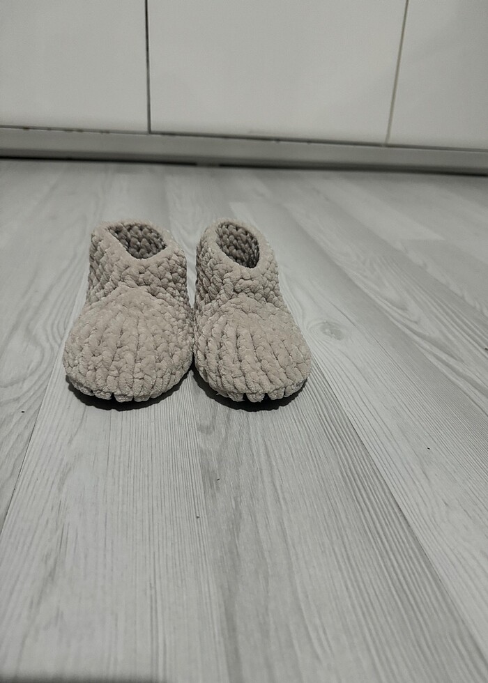 Kadife iple patik - Görsel 4