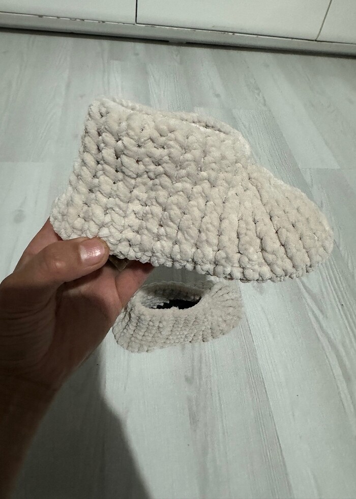 Kadife iple patik - Görsel 5