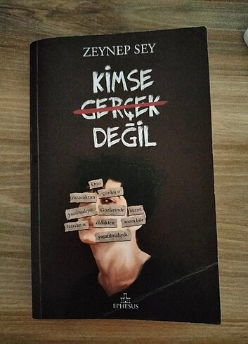 Kimse Gerçek Değil Kitap