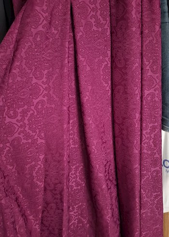 Bordo Vintage Gotik Kadın Uzun Elbise - Görsel 5