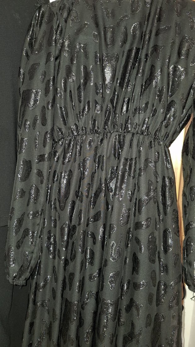 Simli deseni tesettür abiye  38 - Görsel 5