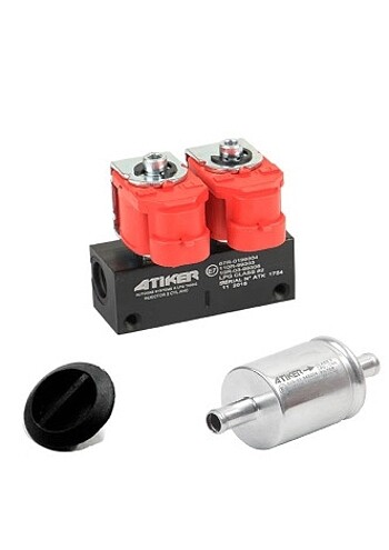 ATİKER enjektör ahc 2 silindir 3 ohm