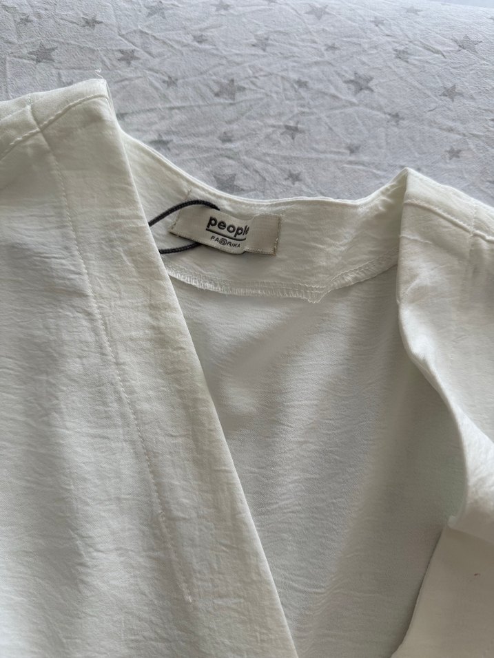 Drapeli, Çok Renkli Uzun Hamile Eteği - Görsel 3