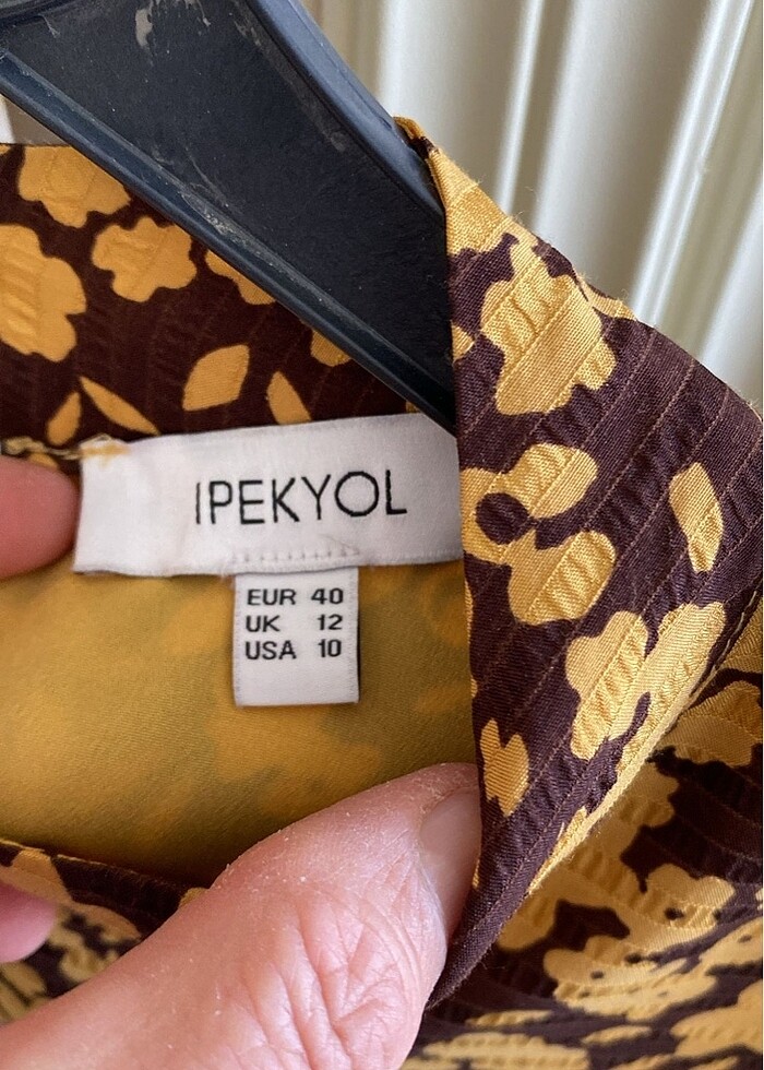 Desenli elbise - Görsel 3