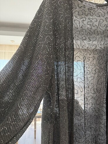 m Beden Işıltılı abaya