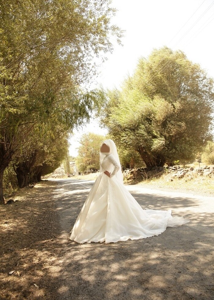 Tesettür gelinlik  - Görsel 5