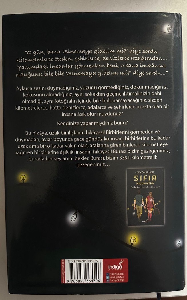 3391 Kilometre - Beyza Alkoç CİLTLİ - Görsel 2