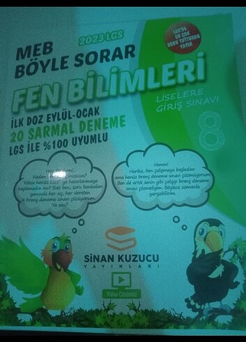 Sinan Kuzucu 8. Sinif Fen Bilimleri 18 Deneme