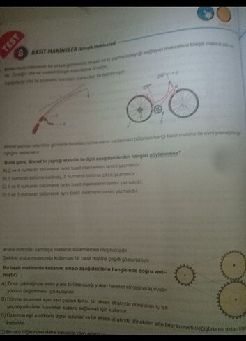 8. Sınıf Fen bilimleri Test Kitabı - Görsel 3