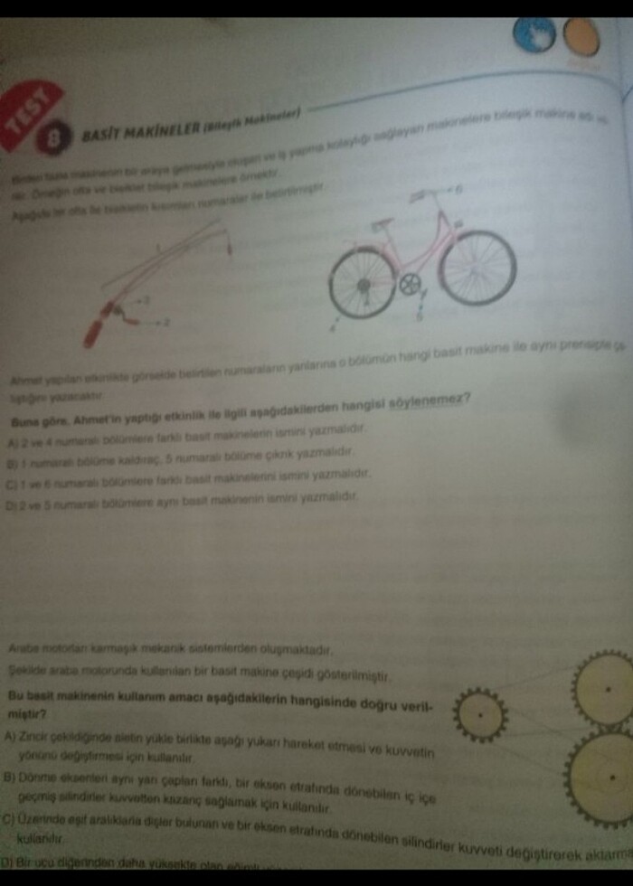 8. Sınıf Fen bilimleri Test Kitabı - Görsel 3