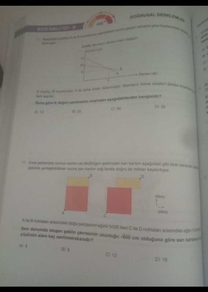 Ankara Yayıncılık 8. Sınıf Matematik Test Kitabı - Görsel 3