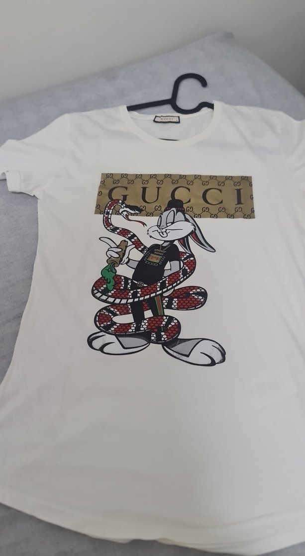 Baskılı Beyaz Kız çocuk tişörtü - Görsel 2