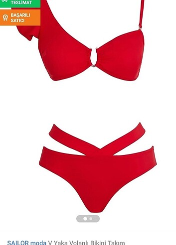 Kırmızı bikini