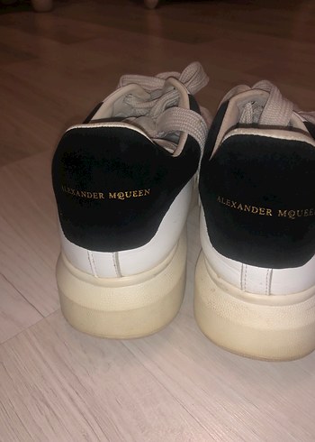 Beyaz Bağcıklı Kadın Spor Ayakkabı - Görsel 4