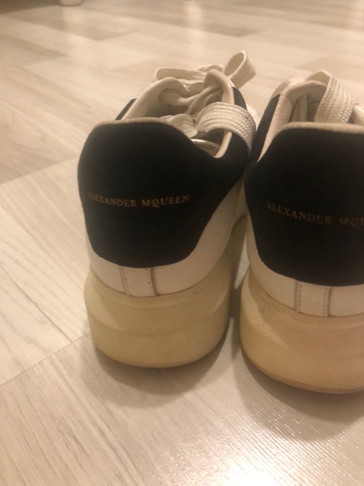 Beyaz Bağcıklı Kadın Spor Ayakkabı - Görsel 3