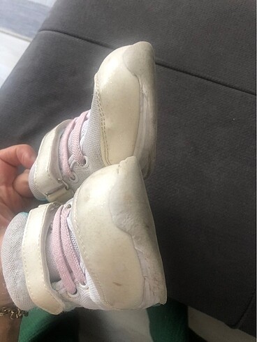 27 Beden beyaz Renk Kız bebek spor ayakkabı