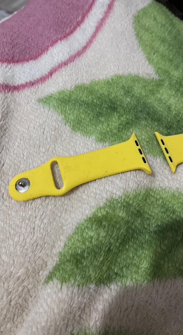 Sarı Akıllı Saat Kayışı - Görsel 2