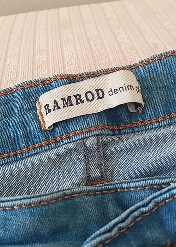 l Beden mavi Renk Mavi Belden Kemerli Kadın Kot Pantolon