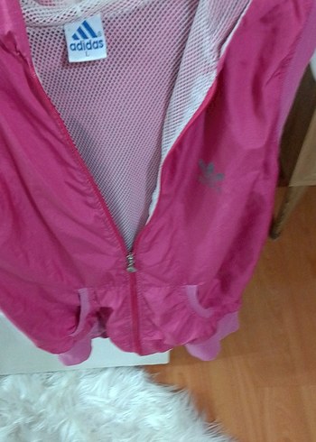 Kapüşonlu, Fermuarlı Pembe Kız Çocuk Yeleği - Görsel 3