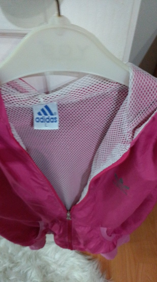 Kapüşonlu, Fermuarlı Pembe Kız Çocuk Yeleği - Görsel 2