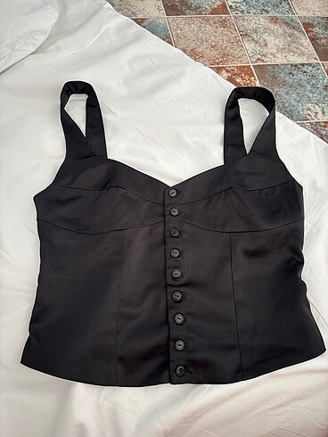 Bershka saten bluz
