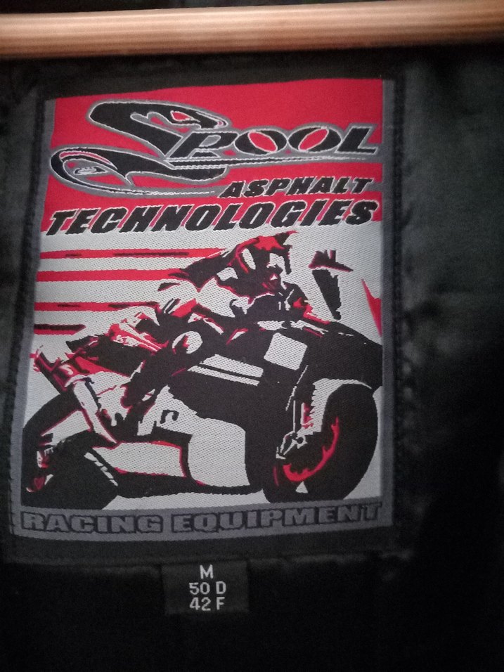 Gri Deri Korumalı Motorcu Montu - Görsel 2