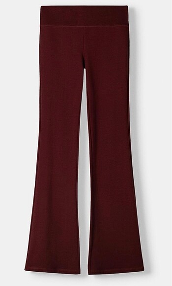 Bershka BERSHKA bordo pantolon