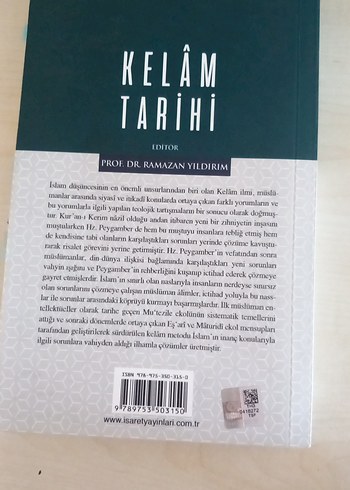 Kelâm Tarihi - Prof. Dr. Ramazan Yıldırım