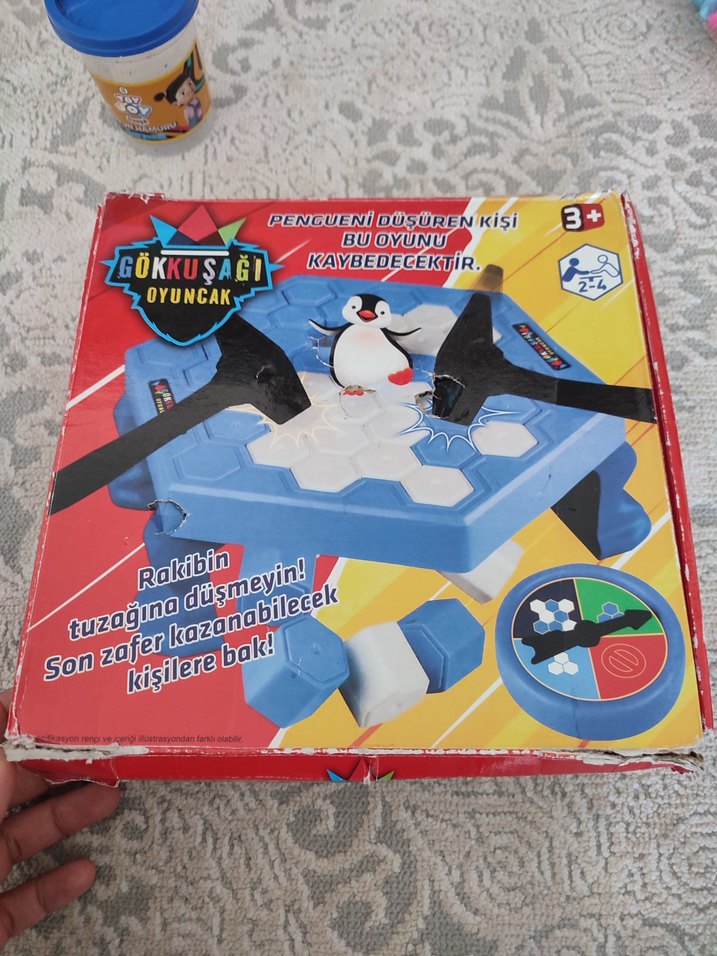 Mavi Altıgen Parçalı Eğitim Oyuncağı - Görsel 2