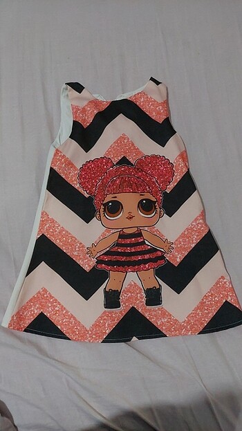 Astarı kiz cocuk elbise tunik gbide kullanlblr