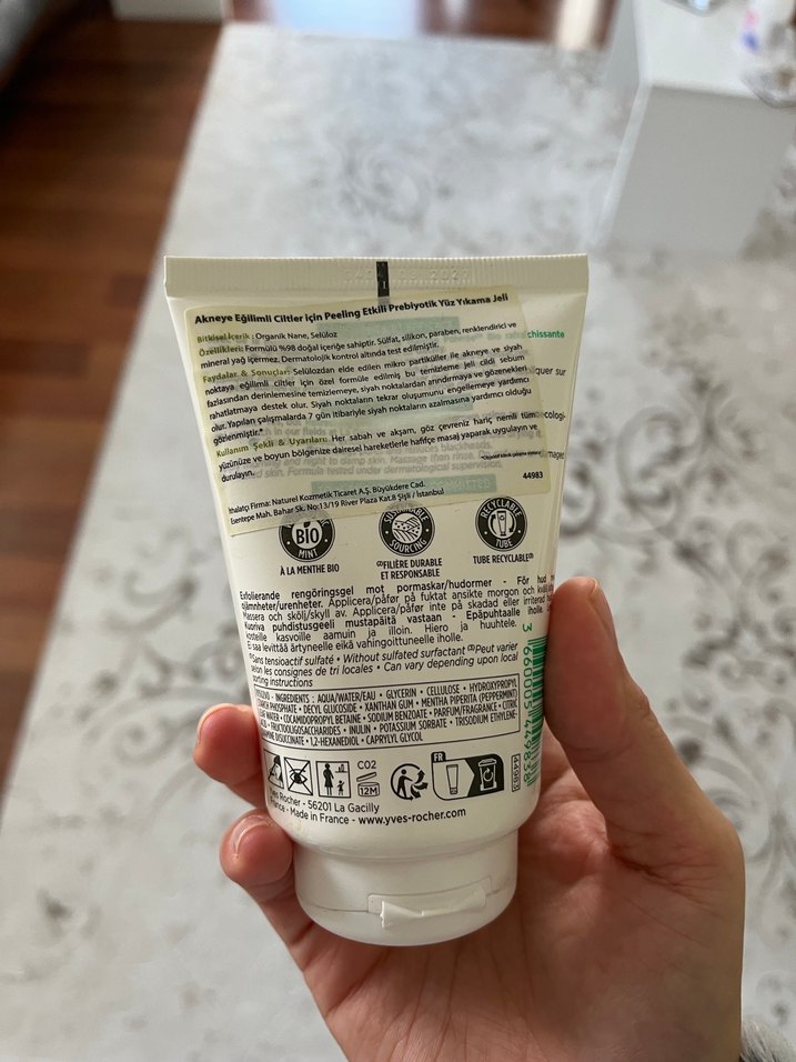 Yves Rocher Organik Nane Özlü Siyah Nokta Temizleyici - Görsel 2