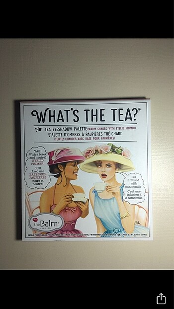 The Balm What?s The Tea Far Paleti Hot Tea