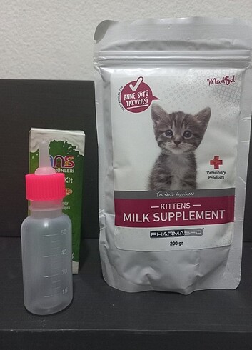 Kedi Yavru kedi Bakım sütü ve biberonu