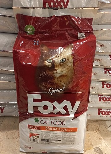 Foxy Balıklı Kedi maması 15 kg 