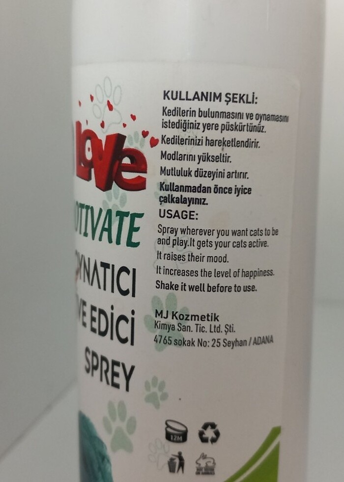 KEDI MOTIVE EDICI SPREY  - Görsel 2