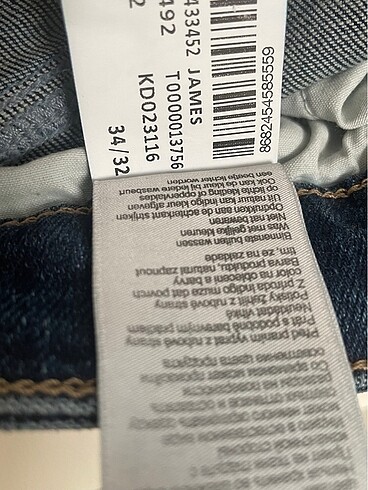 34 Beden Mavi Jeans Erkek Kot Pantolon