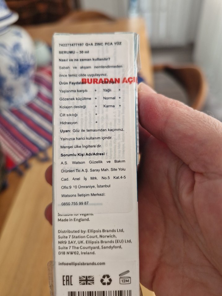 Q+A Zinc PCA Yüz Serumu - Görsel 5