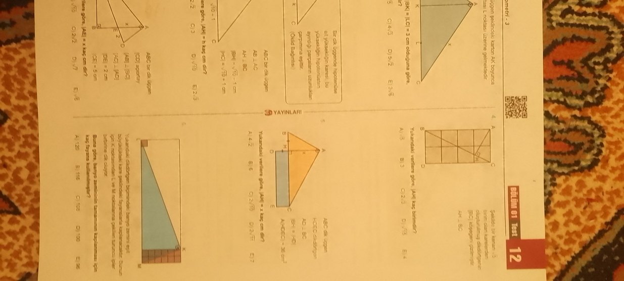3D  tyt geometri Soru Bankası - Görsel 3