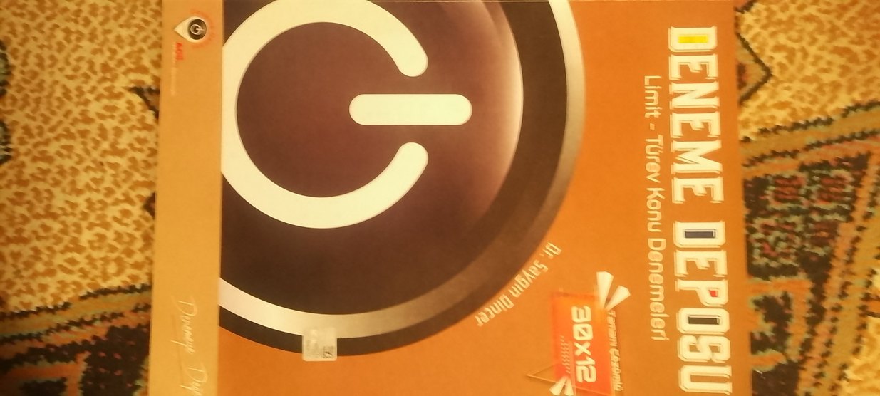 limit-türev acil yayınları ayt matematik - Görsel 2