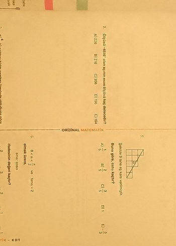 ayt matematik orijinal yayınları - Görsel 3
