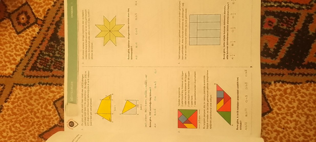 ayt geometri dörtgenler acil yayınları - Görsel 4