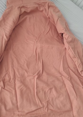 11-12 Yaş Beden Pembe Hamile Uzun Kollu Sweatshirt elbise