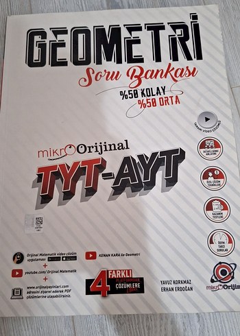TYT-AYT Geometri Soru Bankası mikrOOrijinal