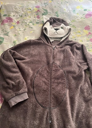 Kahverengi Kürklü Kedi Kostümü - Görsel 4