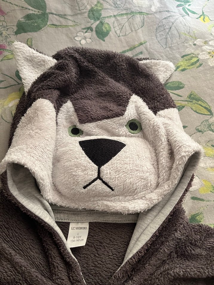 Kahverengi Kürklü Kedi Kostümü - Görsel 3