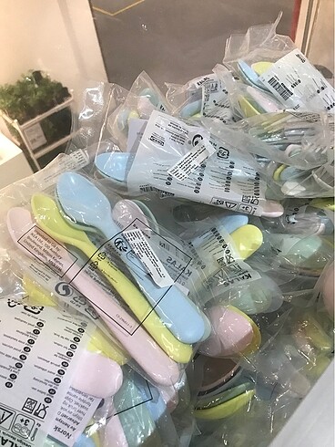 KALAS pastel tonlar çocuk kaşık seti