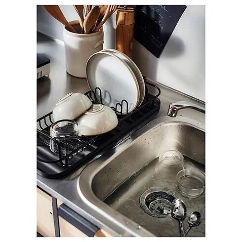 Ikea LILLHAVET antrasit bulaşıklık