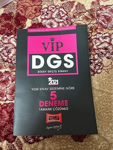 DGS denemesi 5 li deneme