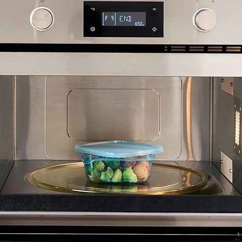 Beden PRUTA mavi 0,6 lt plastik saklama kabı seti